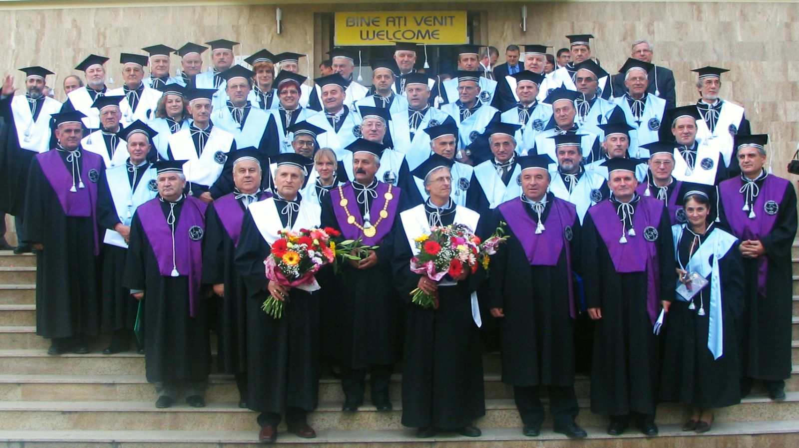 DHC ceremony, October 4, 2007, Albert Reif and Gheorghe Cimpoies